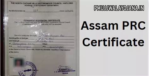 prc form pdf assam|How to Apply for PRC Certificate Assam Online: Step.